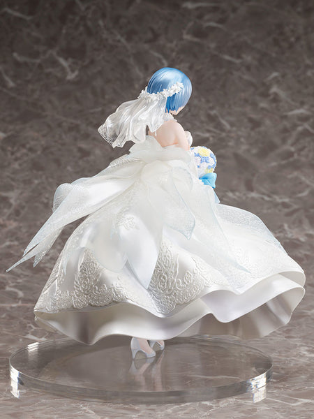 Re:Zero Kara Hajimeru Isekai Seikatsu - Rem - F:Nex - 1/7 - Wedding Dress (FuRyu)