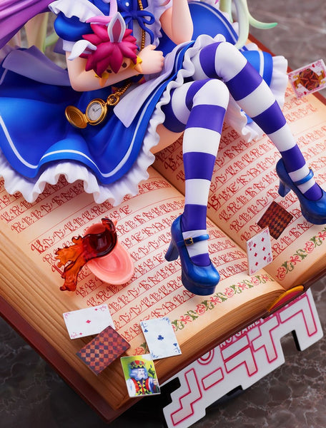 No Game No Life - Shiro - Shibuya Scramble Figure - 1/7 - Alice in Wonderland Ver. (Alpha Satellite, eStream)