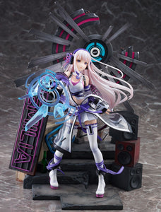 Re:Zero kara Hajimeru Isekai Seikatsu - Emilia - Shibuya Scramble Figure - 1/7 - Neon City Ver. (Alpha Satellite, eStream)