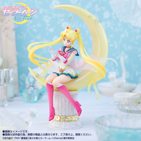 Gekijouban Bishoujo Senshi Sailor Moon Eternal - Super Sailor Moon - Figuarts Zero chouette - -Bright Moon & Legendary Silver Crystal- (Bandai Spirits)