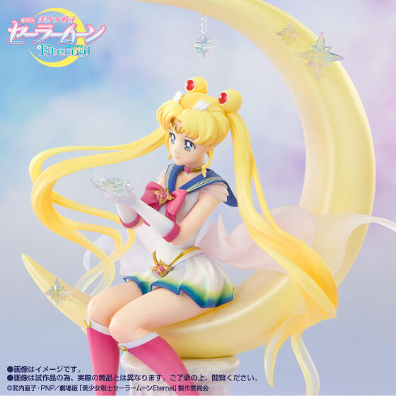 Gekijouban Bishoujo Senshi Sailor Moon Eternal - Super Sailor Moon - Figuarts Zero chouette - -Bright Moon & Legendary Silver Crystal- (Bandai Spirits)