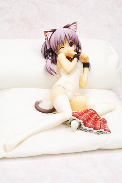 To Heart 2 Another Days - Satoko Nanako - 4-Leaves - 1/5 - Nekomimi School Swimsuit ver. (Kotobukiya)
