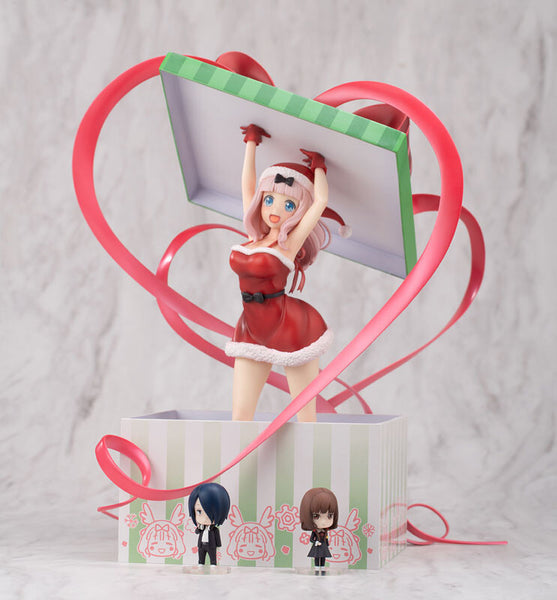 Kaguya-sama wa Kokurasetai?: Tensai-tachi no Ren'ai Zunousen - Fujiwara Chika - Iino Miko - Ishigami Yuu - 1/7 - Christmas Present Ver. (beBOX, Myethos)