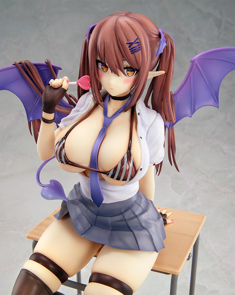 Original - Devilish Girl Rumiru - 1/6 (Native, Pink Cat)