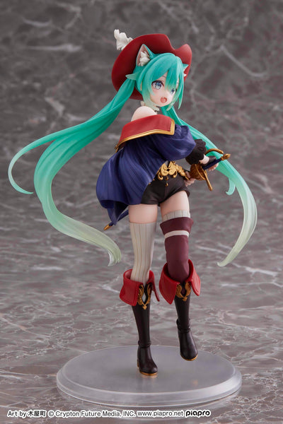 Piapro Characters - Hatsune Miku - Hatsune Miku Wonderland Figure - Nagagutsu o Haita Neko (Taito)