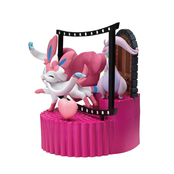 Pocket Monsters - Numelgon - Nymphia - Diorama Figure - Midnight Agent -the cinema- (Pokémon Center)
