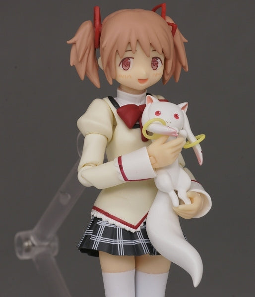 Mahou Shoujo Madoka☆Magica - Kaname Madoka - Kyuubey - Figma (#SP-039) - Tokuten - School Uniform ver. (Max Factory)