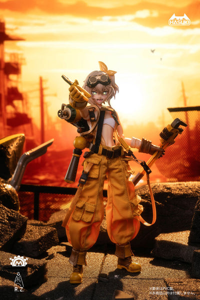 Original - pocket art Series (PA007) - Mechanic Fiona - 1/12 (Hasuki)