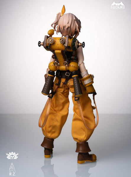 Original - pocket art Series (PA007) - Mechanic Fiona - 1/12 (Hasuki)