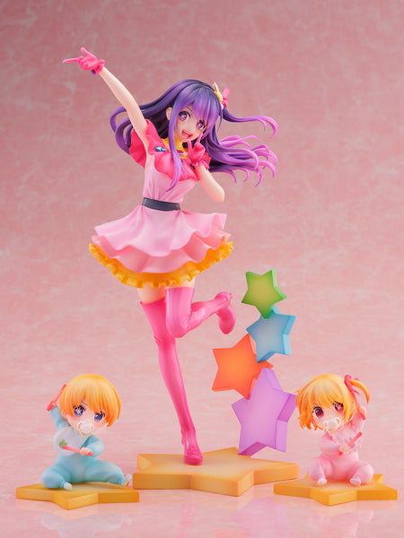 Oshi no Ko - Hoshino Ai - Hoshino Aquamarine - Hoshino Ruby - Shibuya Scramble Figure - 1/7 (CyberZ, eStream)