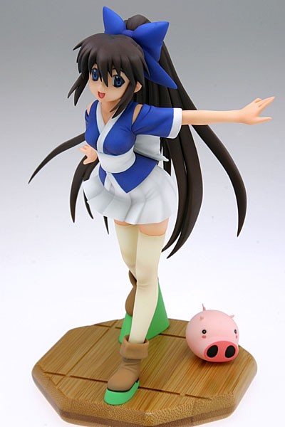 Nagasarete Airantou - Suzu - Tonkatsu - Treasure Figure Collection - 1/10 (Wave)