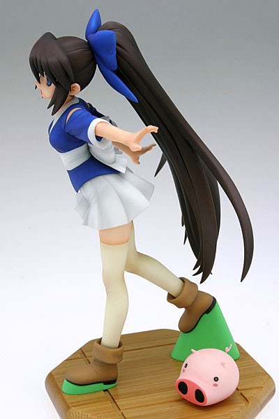 Nagasarete Airantou - Suzu - Tonkatsu - Treasure Figure Collection - 1/10 (Wave)