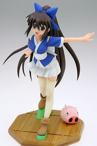 Nagasarete Airantou - Suzu - Tonkatsu - Treasure Figure Collection - 1/10 (Wave)