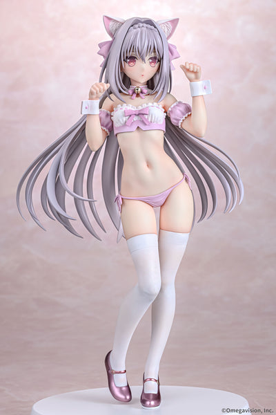 Tsuki ni Yorisou Otome no Sahou - Sakurakouji Luna - 1/6 - Cat Ear Maid Ver., Sakura Color Ver. (Q-six)