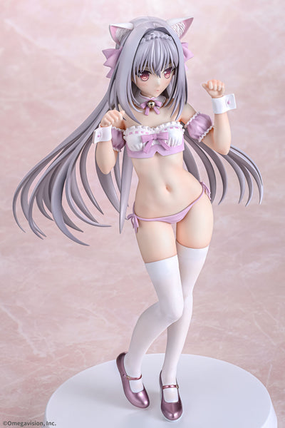 Tsuki ni Yorisou Otome no Sahou - Sakurakouji Luna - 1/6 - Cat Ear Maid Ver., Sakura Color Ver. (Q-six)