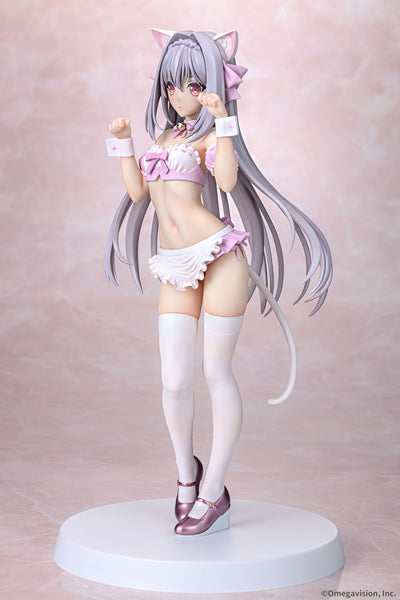 Tsuki ni Yorisou Otome no Sahou - Sakurakouji Luna - 1/6 - Cat Ear Maid Ver., Sakura Color Ver. (Q-six)