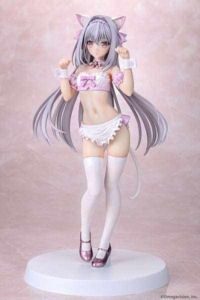 Tsuki ni Yorisou Otome no Sahou - Sakurakouji Luna - 1/6 - Cat Ear Maid Ver., Sakura Color Ver. (Q-six)