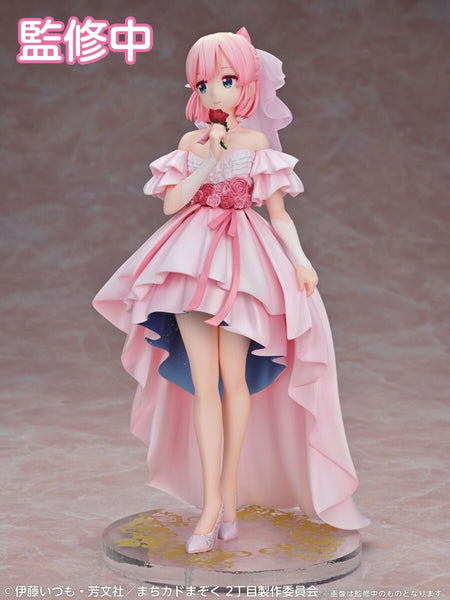 Machikado Mazoku: 2-choume - Chiyoda Momo - 1/7 - Wedding Ver. (Medicos Entertainment)