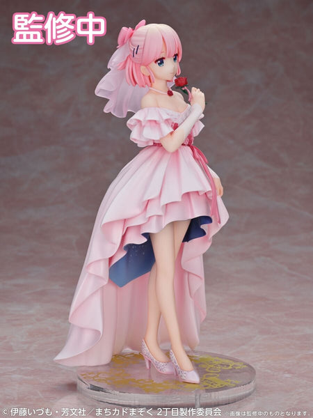 Machikado Mazoku: 2-choume - Chiyoda Momo - 1/7 - Wedding Ver. (Medicos Entertainment)