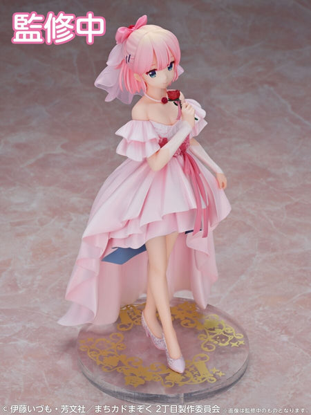 Machikado Mazoku: 2-choume - Chiyoda Momo - 1/7 - Wedding Ver. (Medicos Entertainment)