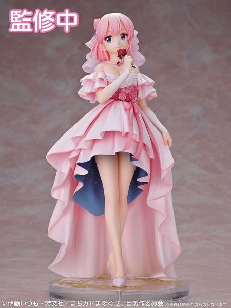Machikado Mazoku: 2-choume - Chiyoda Momo - 1/7 - Wedding Ver. (Medicos Entertainment)