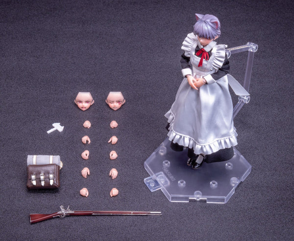 Original - Pocket Art Series (PA010) - Maid Gunner FKEY - 1/12 (Hasuki)