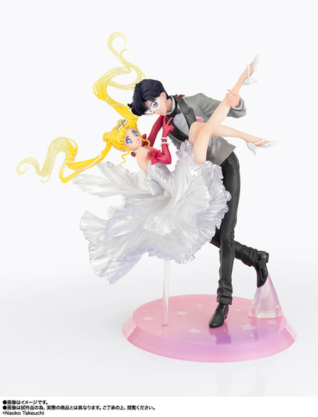 Bishoujo Senshi Sailor Moon - Tsukino Usagi - Tuxedo Kamen - Figuarts ZERO - Figuarts Zero chouette - Moonlight Glow Edition (Bandai Spirits)