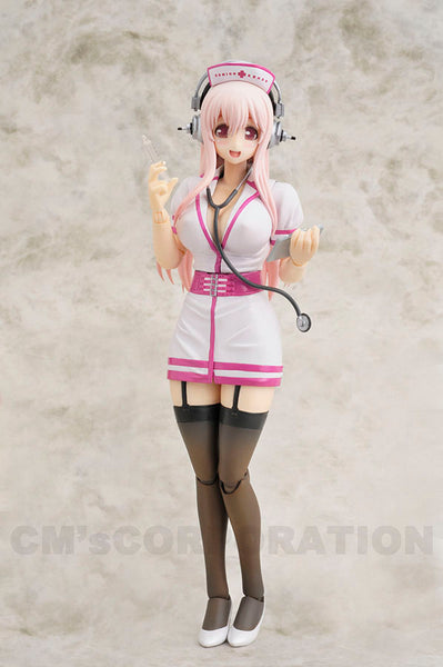 SoniComi (Super Sonico) - Sonico - Gutto-Kuru Figure Collection (#53) - 1/8 - Nurse ver. (CM's Corporation)