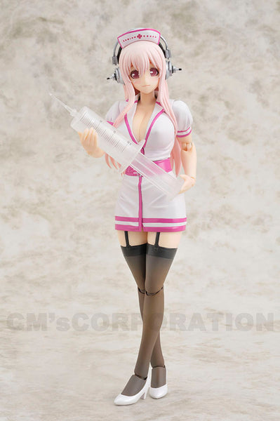 SoniComi (Super Sonico) - Sonico - Gutto-Kuru Figure Collection (#53) - 1/8 - Nurse ver. (CM's Corporation)
