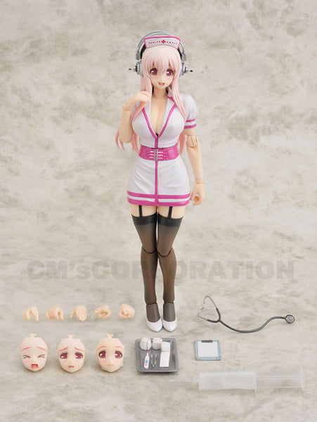 SoniComi (Super Sonico) - Sonico - Gutto-Kuru Figure Collection (#53) - 1/8 - Nurse ver. (CM's Corporation)