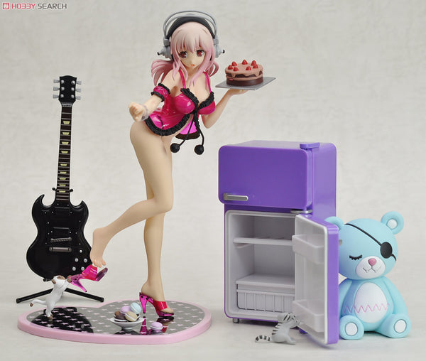 SoniComi (Super Sonico) - Ajitama - Men - Sonico - Creators' Labo (#028) - Babydoll Strawberry Sorbet ver., DX Edition (Yamato)