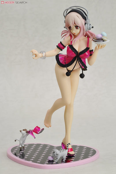 SoniComi (Super Sonico) - Ajitama - Men - Sonico - Creators' Labo (#028) - Babydoll Strawberry Sorbet ver., DX Edition (Yamato)