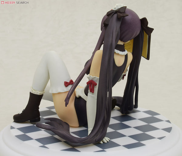 Original - E☆2 Original Figure - Sukumizu Maid - 1/8 - Black ver. (Clayz, Petit Jeuness)
