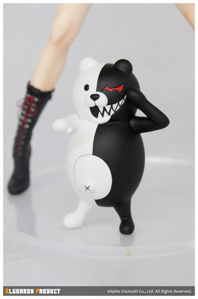 Super Danganronpa 2: Sayonara Zetsubou Gakuen - Enoshima Junko - Monokuma - Chou Koukoukyuu no Figure (#01) (Algernon Product, Cafe Reo)