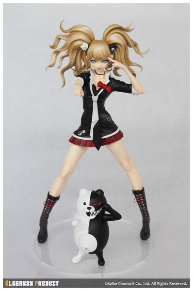 Super Danganronpa 2: Sayonara Zetsubou Gakuen - Enoshima Junko - Monokuma - Chou Koukoukyuu no Figure (#01) (Algernon Product, Cafe Reo)