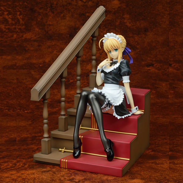 Fate/Hollow Ataraxia - Altria Pendragon - 1/7 - Saber, Mousou Maid Ver. (PLUM)
