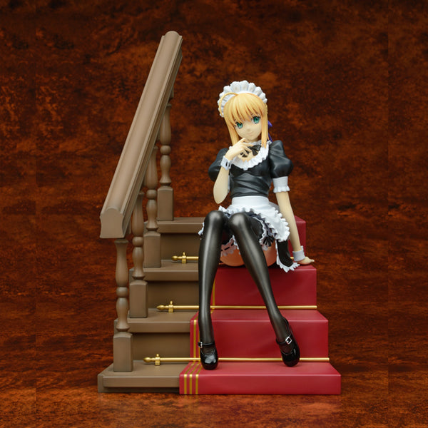Fate/Hollow Ataraxia - Altria Pendragon - 1/7 - Saber, Mousou Maid Ver. (PLUM)