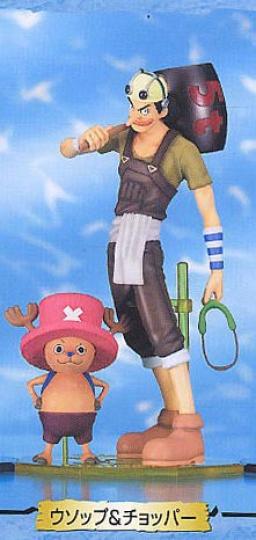 One Piece - Tony Tony Chopper - Usopp - Excellent Model - Portrait Of Pirates Original Series (2) - 1/8 (MegaHouse)