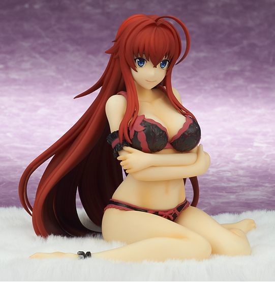 High School DxD Hero - Rias Gremory - 1/7 - Lingerie Ver., Black Color (Bell Fine)