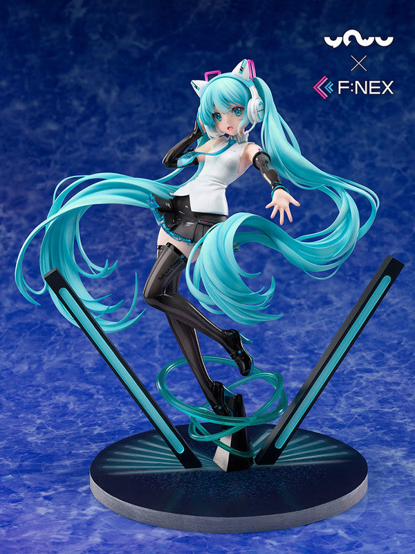 Piapro Characters - Hatsune Miku - F:Nex - 1/7 - Nekomimi Headphone Ver. (FuRyu)