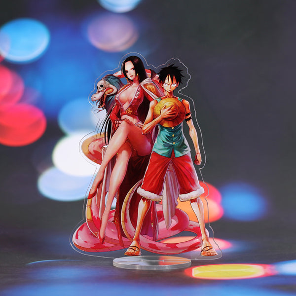 One piece acrylic stand