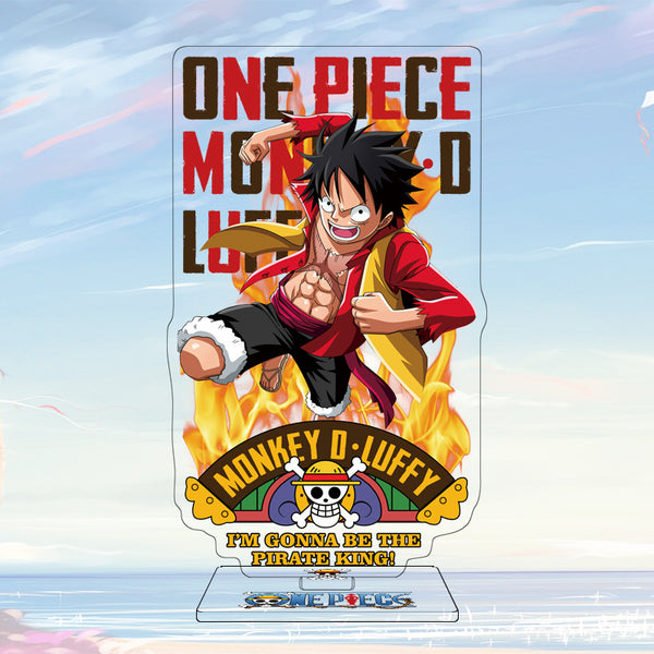 One piece acrylic stand