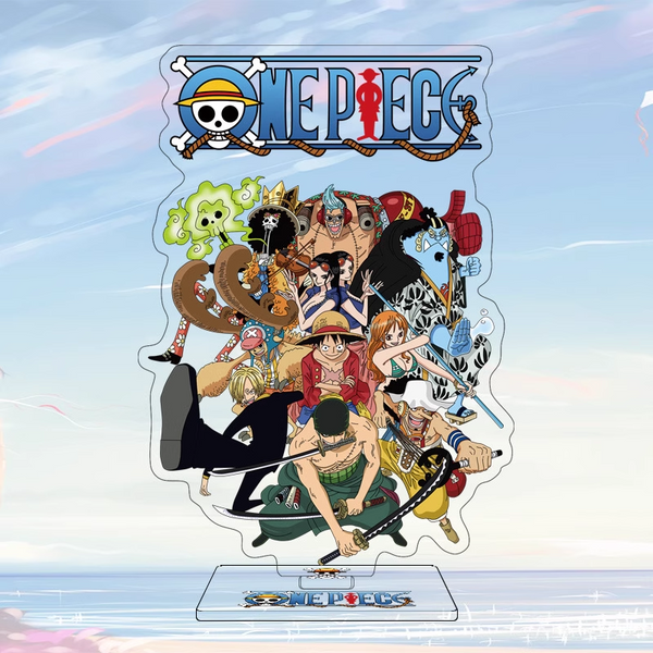 One piece acrylic stand