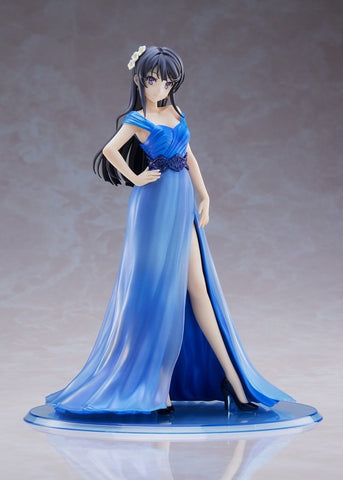 Seishun Buta Yarou wa Bunny Girl Senpai no Yume wo Minai - Sakurajima Mai - 1/7 - Color Dress ver. (Aniplex, Wing)