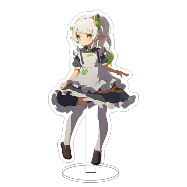 Game Genshin Impact Figure Xiao Zhongli Klee Qiqi Hutao Venti Acrylic Stand