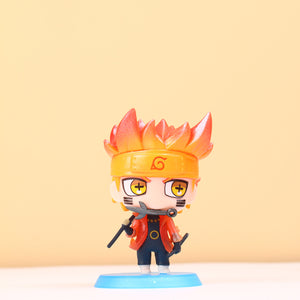 Tokoh Aksi Anime Naruto Naruto Sasuke Kakashi Itachi Mainan Model Dekorasi Ornamen Desktop Hadiah Anak Laki-laki Perempuan