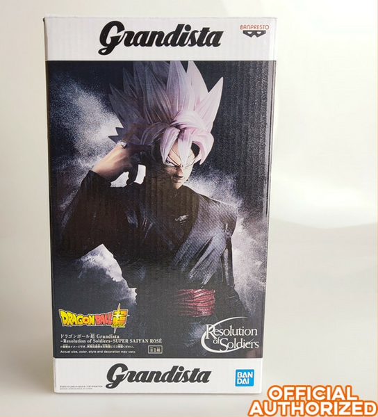 Dragon Ball Super - Goku Black SSR - Grandista - Grandista -Resolution of Soldiers- (Banpresto)