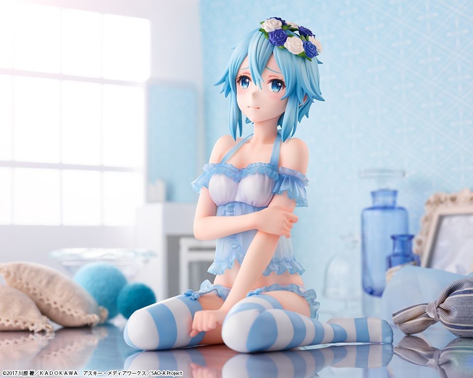 Sword Art Online - Sinon - Shibuya Scramble Figure - 1/4 - Negligee Ver. (Alpha Satellite, eStream)