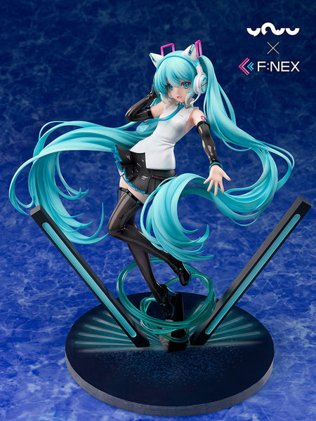 Piapro Characters - Hatsune Miku - F:Nex - 1/7 - Nekomimi Headphone Ver. (FuRyu)