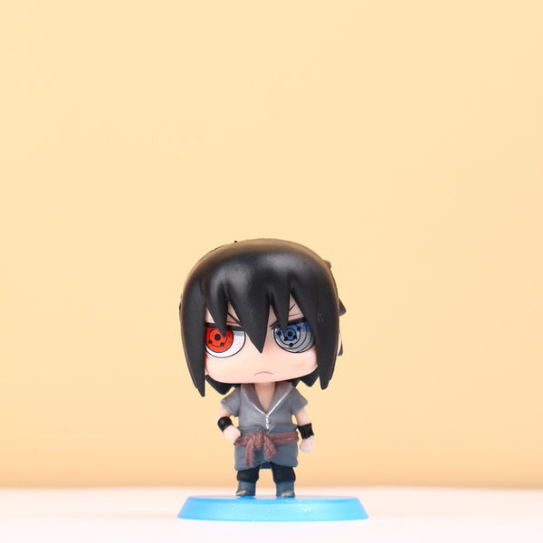 Tokoh Aksi Anime Naruto Naruto Sasuke Kakashi Itachi Mainan Model Dekorasi Ornamen Desktop Hadiah Anak Laki-laki Perempuan